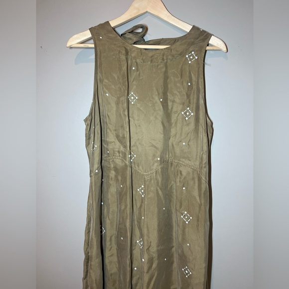 Anthropologie Sancia Carmela Wide-Leg Jumpsuit Pockets Boho Size L Womens - Picture 6 of 11